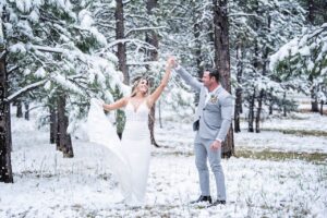 Winter wedding venue in Colorado Springs