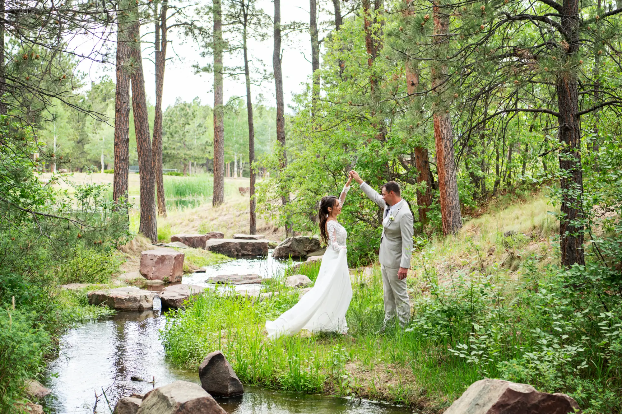 Mountain wedding in Colorado Springs