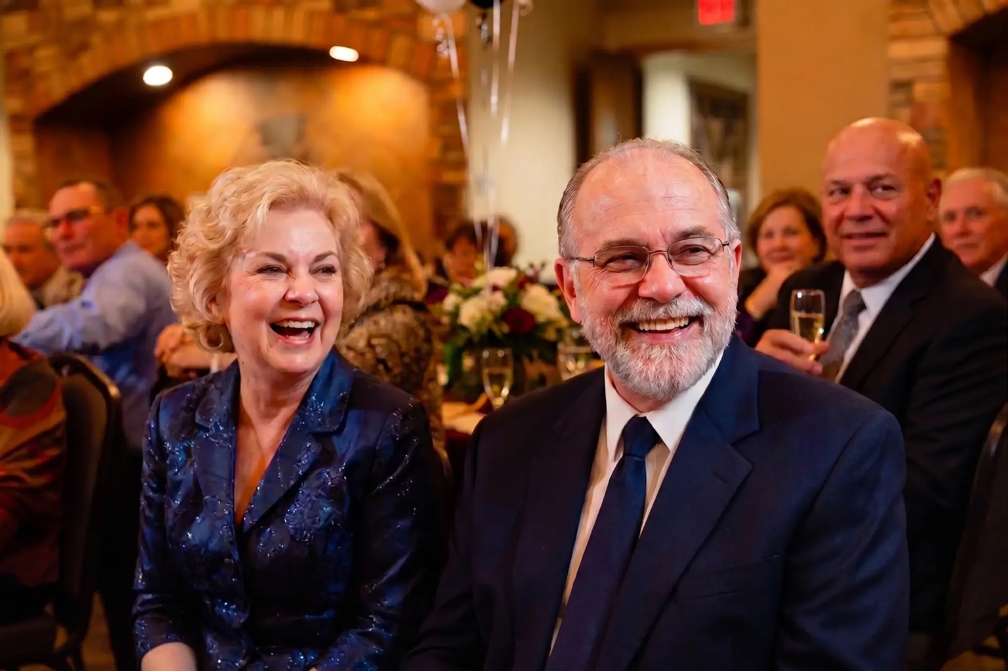 A milestone birthday party in Colorado Springs being celebrated at The Lodge at Cathedral Pines